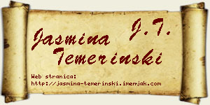 Jasmina Temerinski vizit kartica